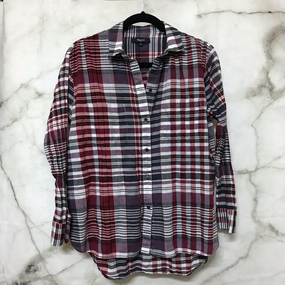 Madewell Button Down Top with Front Pockets - Picture 7 of 7